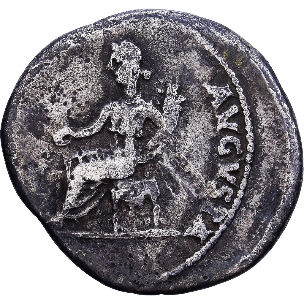 Roman Empire, Nero, Denarius, 64-65, Rome, Argento, MB, RIC:49