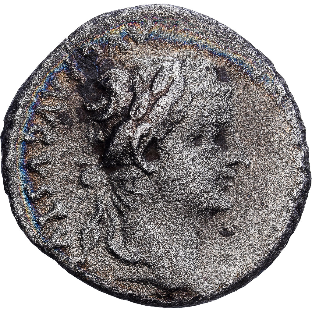 Empire romain, Tibère, Denier, 14-37, Lugdunum, Argent, TB, RIC:30