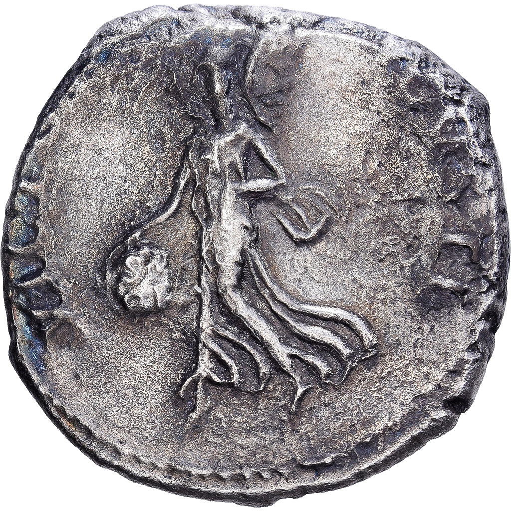 Roman Empire, Vitellius, Denarius, 69, Lyon - Lugdunum, Argento, MB+, RIC:62