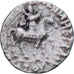 Royaume Indo-Scythe, Azes Ier, Drachme, 57-35 av. J.-C., Taxila, Argent, TTB