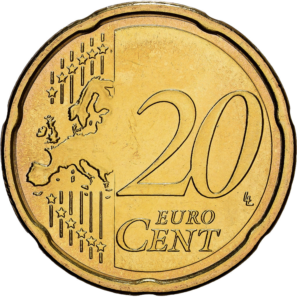 San Marino, 20 Centimes, 2022, Rome, Nordic gold, FDC, KM:559