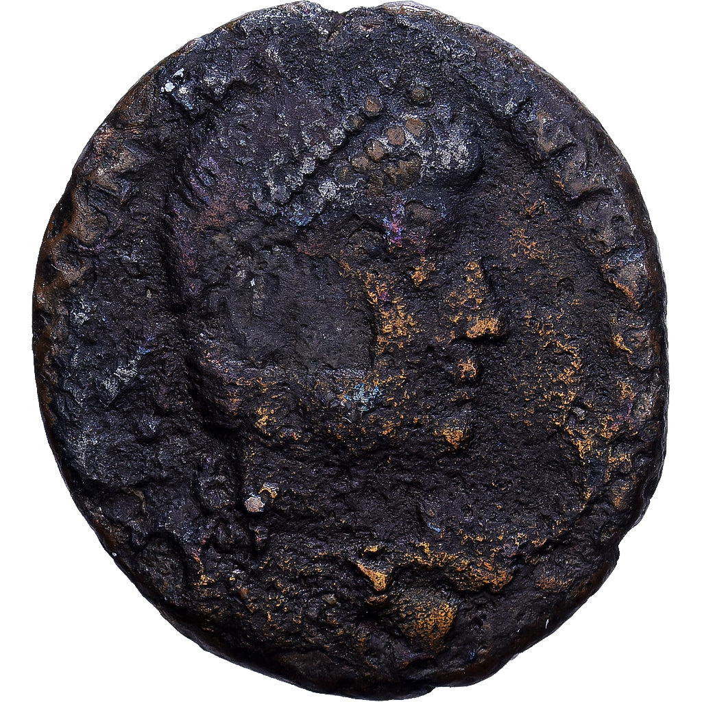 Roman Empire, Valentinian I, Æ Unit, 367-375, Lugdunum, Bronze, F(12-15)
