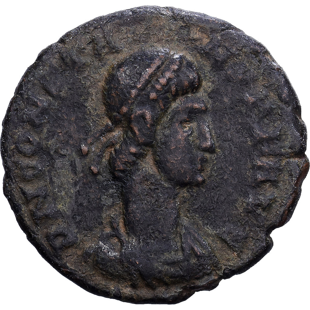 Roman Empire, Constans, 1/2 Centenionalis, 348-350, Treveri, Bronze, VF(20-25)