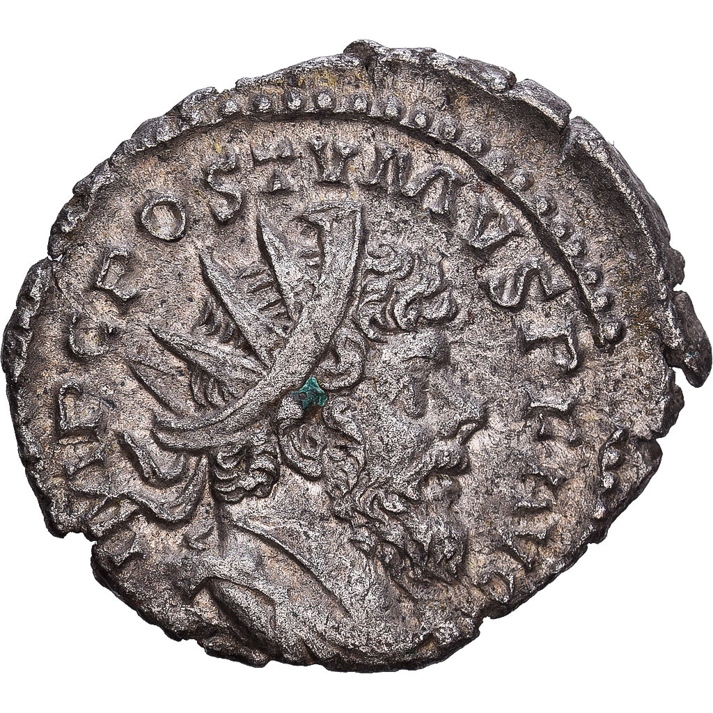Roman Empire, Postumus, Antoninianus, 260-269, Lugdunum, Silver, AU(50-53)