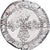 Francia, Henri III, 1/2 Franc au col plat, 1587, Limoges, Argento, MB