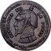 France, 10 Centimes, Napoléon III, Vampire français, 1870, Bronze, EF(40-45)
