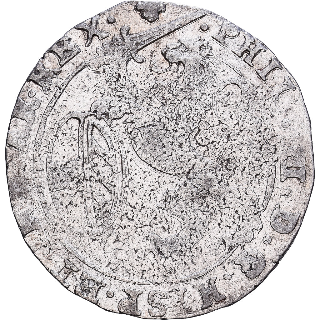 Duchy of Brabant, Philippe IV, Escalin, 1628, Brussels, Silber, S+