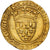 Frankreich, Charles VI, Écu d'or à la couronne, 1385-1420, Angers, Gold, S+