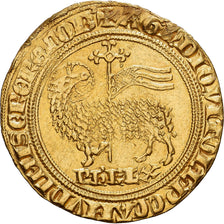 Francja, Philippe IV le Bel, Agnel d'or, 1311, Złoto, AU(50-53), Duplessy:212