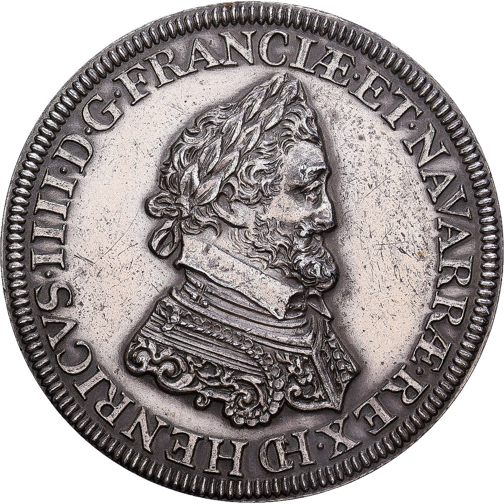 France, Médaille, Henri IV, Passe des Monnayeurs,atelier de Châlons-en-Champagne