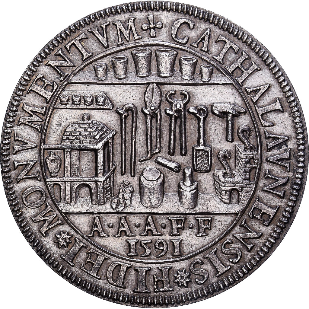 France, Médaille, Henri IV, Passe des Monnayeurs,atelier de Châlons-en-Champagne