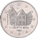 Frankreich, 2 Euro, Tours et de Touraine, 1997, MDP, Copper-nickel Aluminium