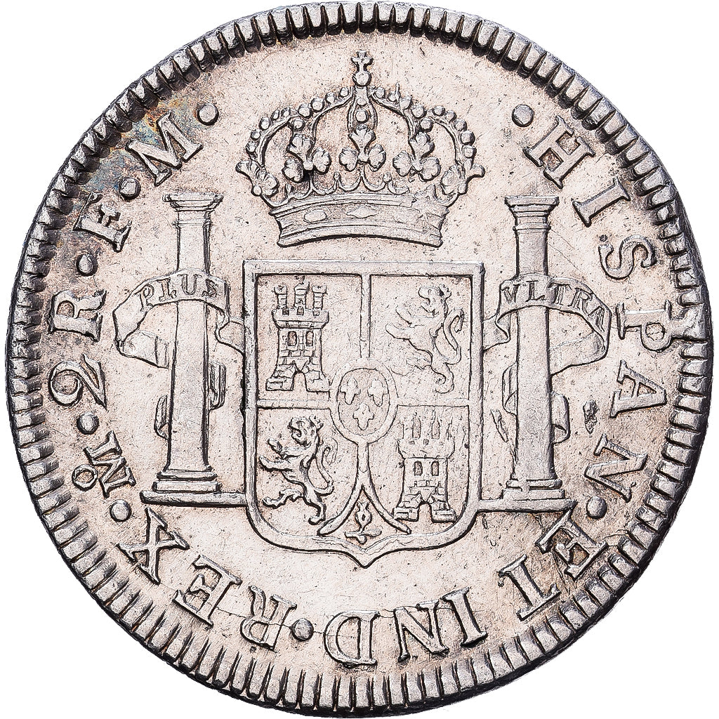 Mexico, Charles III, 2 Reales, 1773, Mexico City, Silver, AU(55-58), KM:88.2