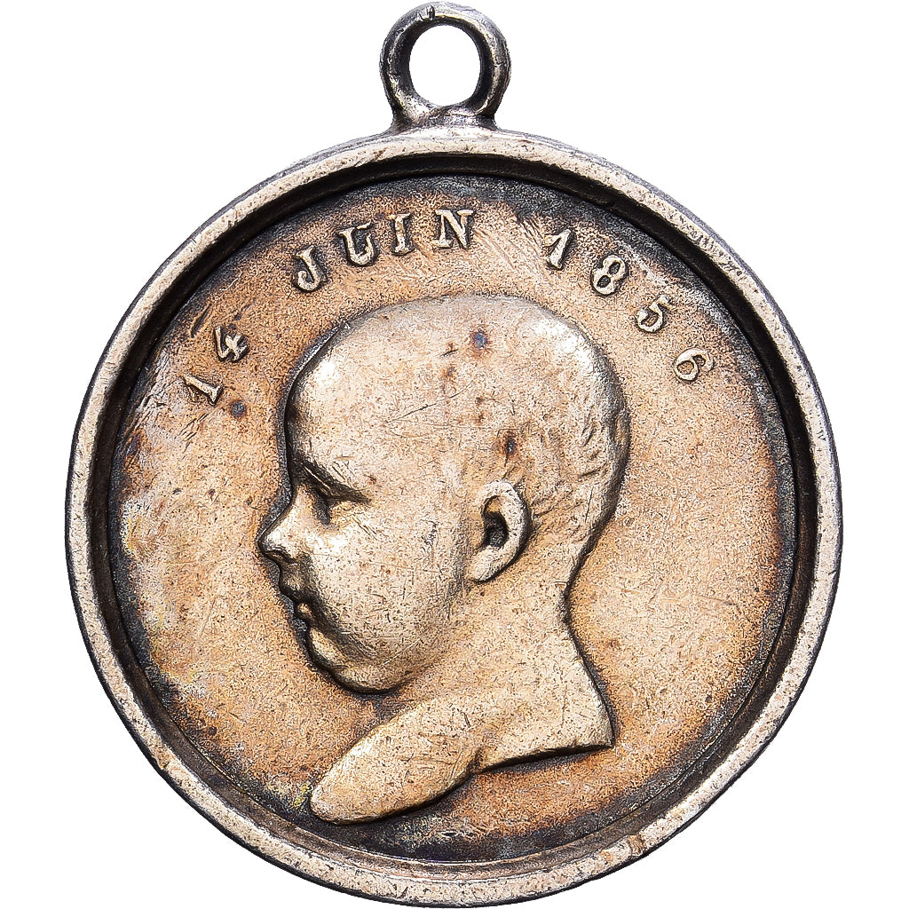 França, Quinaire, Napoleon III and Eugenie, Naissance de Napoléon IV, 1856