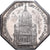 Francja, Token, Robert de Sorbon, Restauration de la Sorbonne, 1642, Srebro