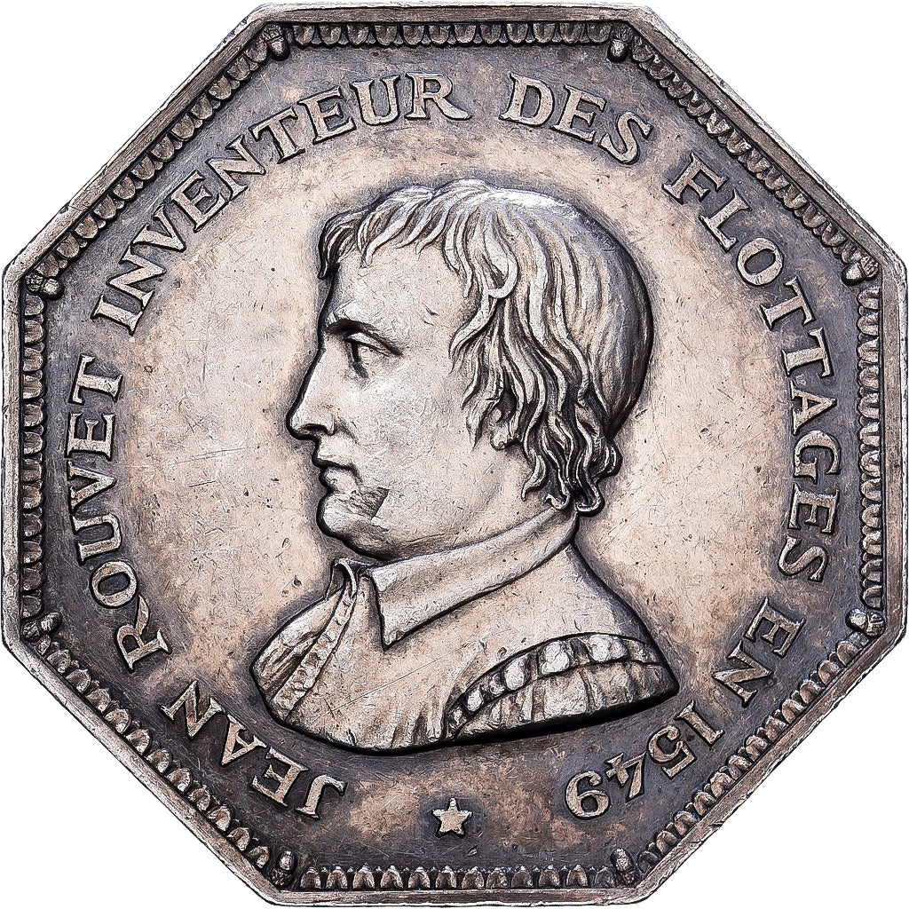 France, Token, Commerce de bois à brûler, Silver, Dubois, AU(50-53)