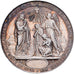 France, Medal, Baptême, 1re Communion et Confirmation, 1867, Silver, AU(55-58)