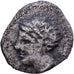 Gaul, Obol, 121-82 BC, Massalia, Imitation, Plata, BC+