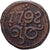 Sri Lanka, 2 Stuiver, 1792, Galle, VOC, Bronze, EF(40-45), KM:30