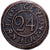 Sri Lanka, George III, 1/24 Rixdollar, 1803, Rame, MB+, KM:64