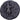 Kushan Empire, Kanishka I, Drachm, 127-151, Bronze, F(12-15)