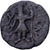 Kushan Empire, Kanishka I, Drachm, 127-151, Bronze, F(12-15)