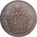 Papal States, Pius IX, 5 Baiocchi, 1852, Rome, Copper, AU(50-53), KM:1356