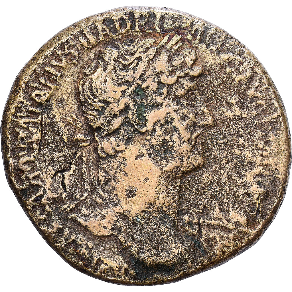 Roman Empire, Hadrian, Sestertius, 120-121, Rome, Bronze, VF(20-25), RIC:454