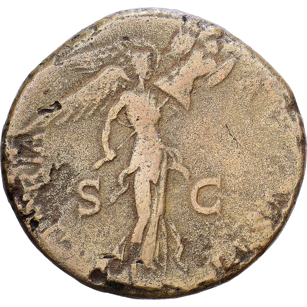 Roman Empire, Hadrian, Sestertius, 120-121, Rome, Bronze, VF(20-25), RIC:454