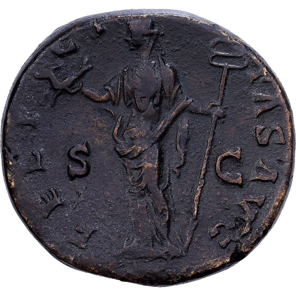 Roman Empire, Antoninus Pius, Sestertius, 145-161, Rome, Brązowy, EF(40-45)
