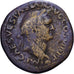 Roman Empire, Vespasius, Dupondius, 77-78, Lyon - Lugdunum, Bronzen, FR