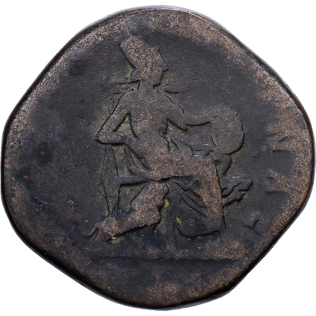 Roman Empire, Faustina II, Sestertius, 161-176, Rome, Bronze, F(12-15), RIC:1663