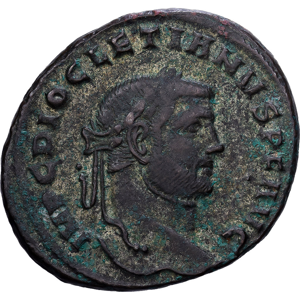 Empire romain, Dioclétien, Æ Unit, 295, Siscia, Bronze, TB+, RIC:85a