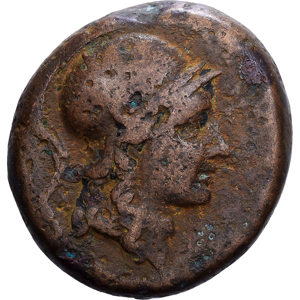 Myzja, Æ Unit, 2nd century BC, Pergamon, Brązowy, VF(20-25)