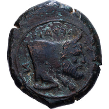 Sycylia, Hexas, 354-344 BC, Sileraioi, Brązowy, AU(50-53), HGC:2-1243