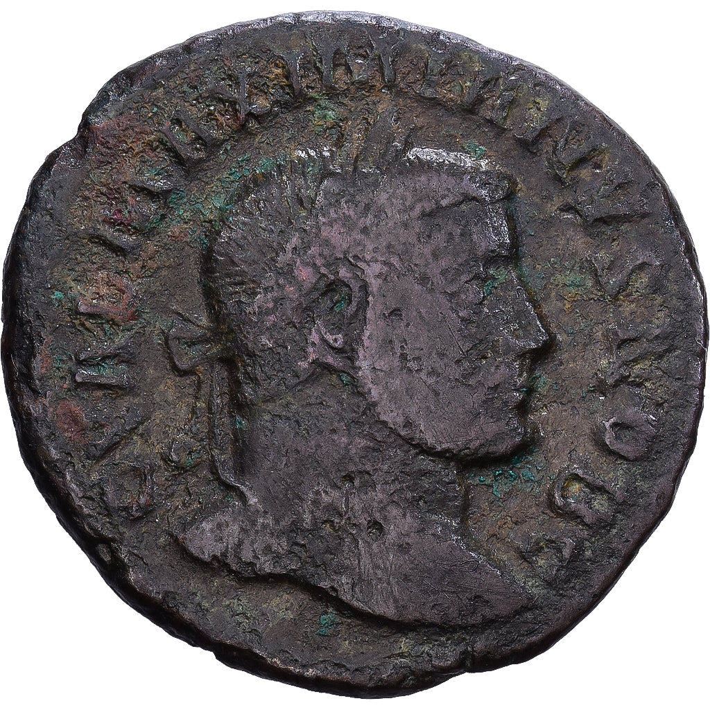 Empire romain, Galère, Follis, 296, Lugdunum, Bronze, TB, RIC:17b