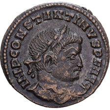 Roman Empire, Constantine I, Follis, 309-310, Lugdunum, Bronze, EF(40-45)