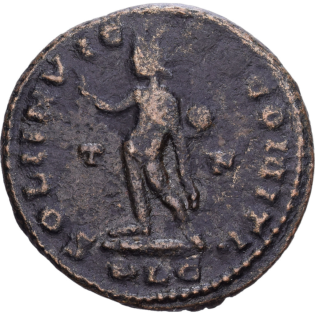 Roman Empire, Constantine I, Follis, 309-310, Lugdunum, Bronze, EF(40-45)