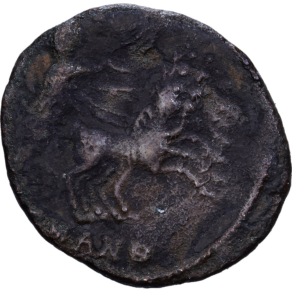 Roman Empire, Divus Constantine I, Follis, 337-340, Antioch, Bronze, VF(20-25)