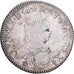 Francia, Louis XV, Ecu Vertugadin, 1716, Reims, Argento, MB+, Gadoury:317