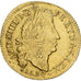 Frankrijk, Louis XIV, Louis d'or au 4 L, 1694, Montpellier, reformed, Goud, FR+