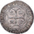 França, Louis XI, Blanc à la couronne, 1461-1474, Saint Lô, Lingote