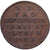 Frankreich, 10 Sols, 1708, Lille, siège de la ville, Kupfer, SS, KM:6