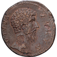 Roman Empire, Divus Lucius Verus, Sestertius, 169, Rome, Bronzen, PR, RIC:1508