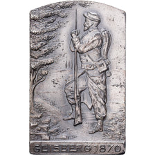 Frankrijk, Plaquette, Inauguration du monument Français à Wissembourg, 1909