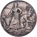 Francja, medal, Comice Agricole de Tours, Srebro, AU(50-53)