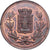 Francia, medalla, Festival musical, Rive-de-Gier, 1880, Cobre, EBC