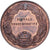 Francia, medalla, Festival musical, Rive-de-Gier, 1880, Cobre, EBC