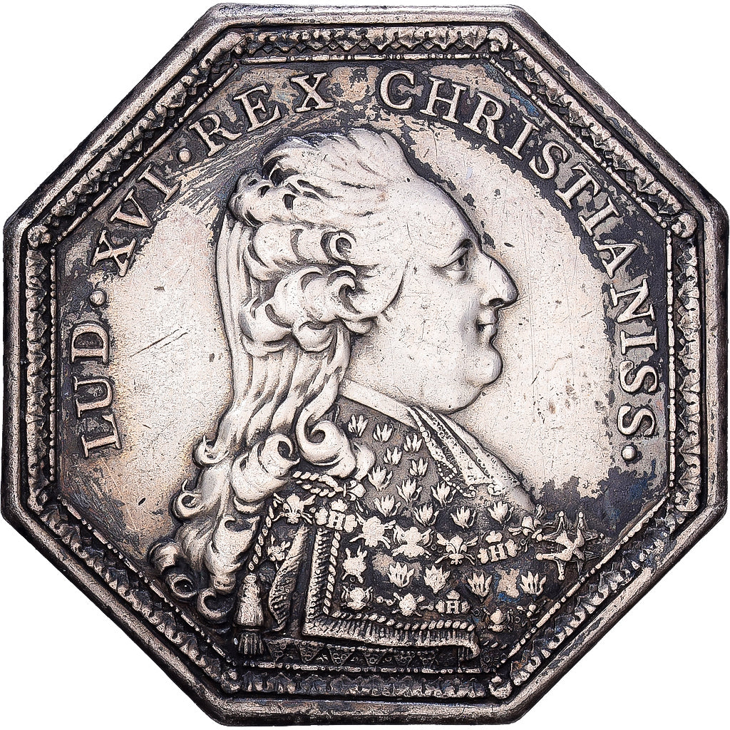 France, Token, Louis XVI, Ordre & milice du St Esprit, Silver, EF(40-45)