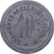 França, Tramway, Clermont-Ferrand, 10 Centimes, VF(30-35), Zinco